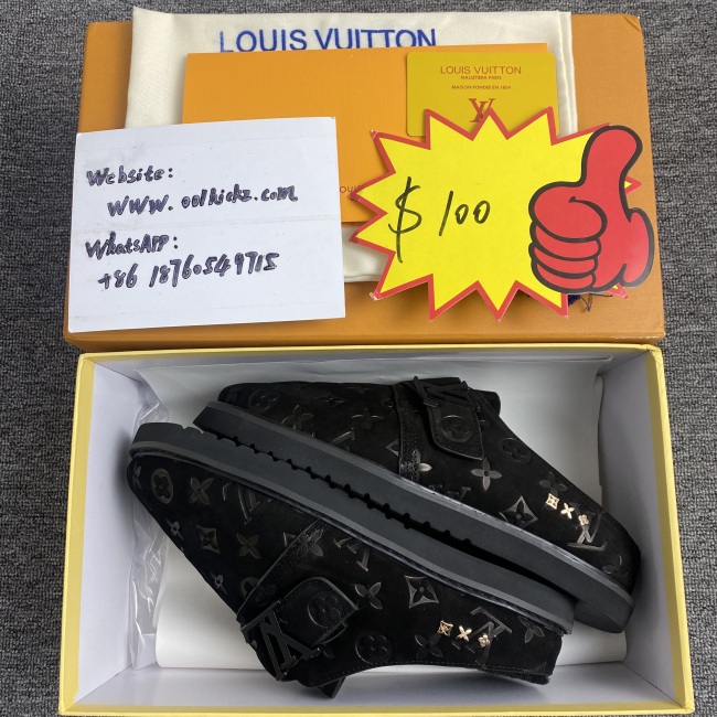 Men Women L*ouis V*uitton Top Quality Sandals