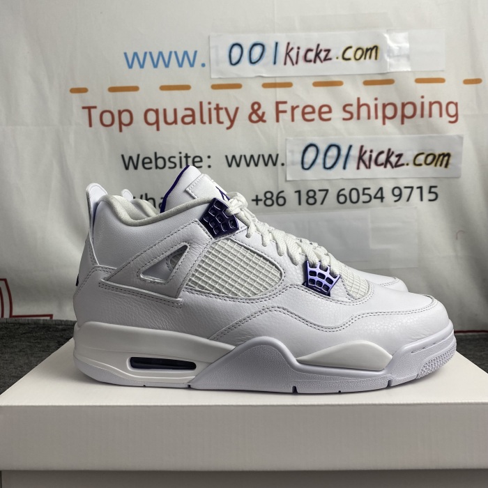 Air Jordan 4 Retro Metallic Purple (GS) CT8527-115