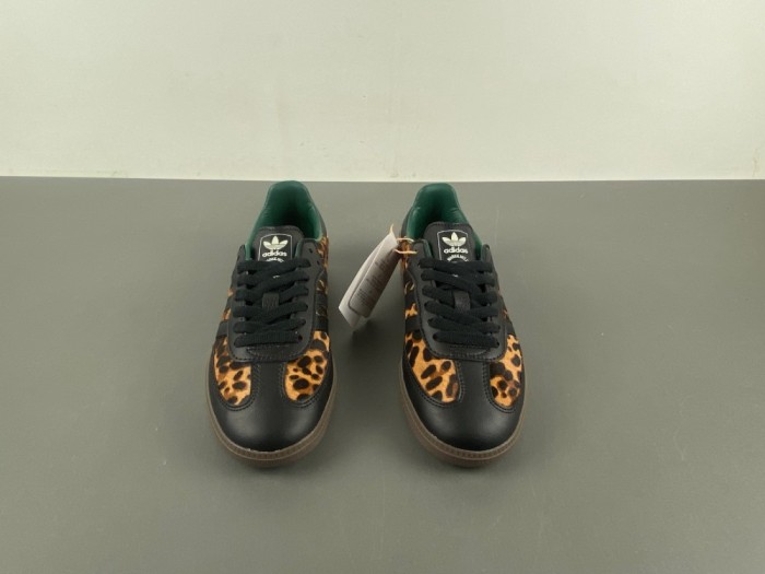 a*didas S*amba Leopard Collegiate Green  JI2735
