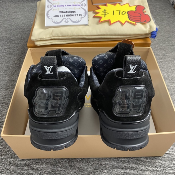 Men  L*ouis V*uitton Top Sneakers