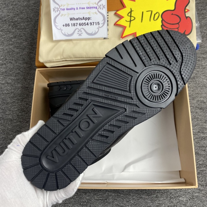 Men  L*ouis V*uitton Top Sneakers