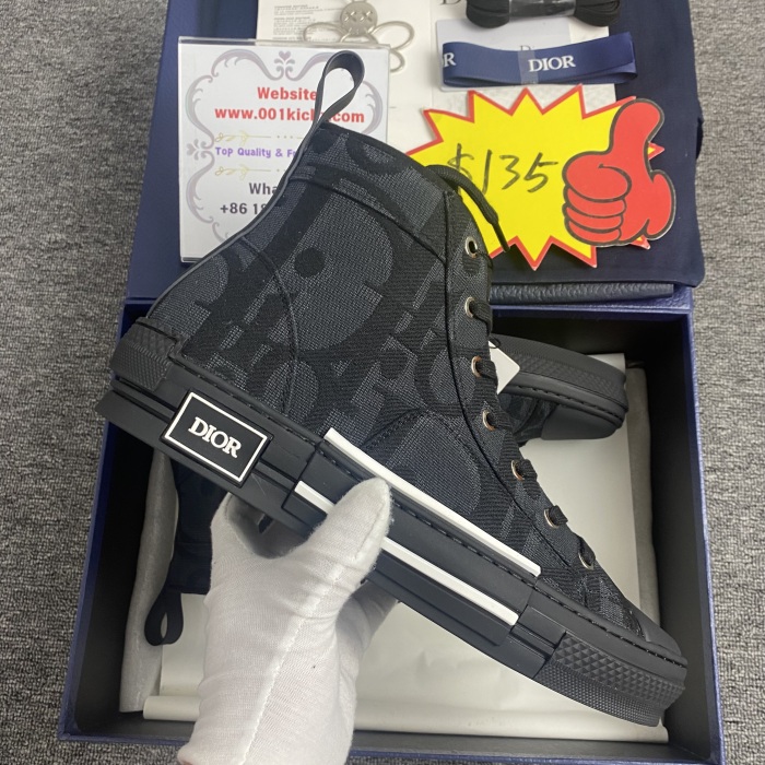 Men  C*hristian D*ior B23 Sneaker