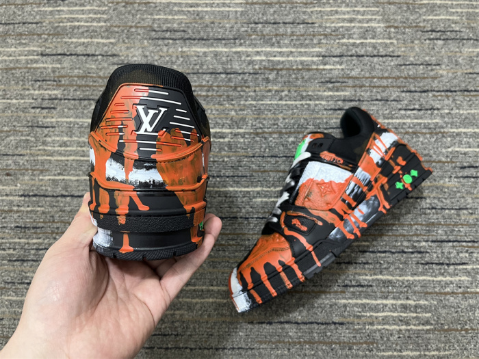 Men  L*ouis V*uitton Top Sneakers