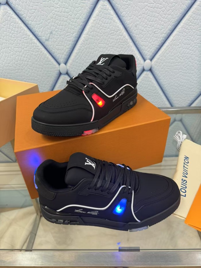 Men Women  L*ouis V*uitton Top Sneakers
