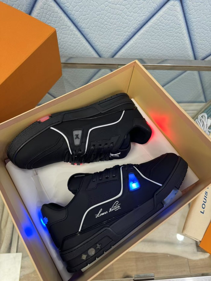 Men Women  L*ouis V*uitton Top Sneakers