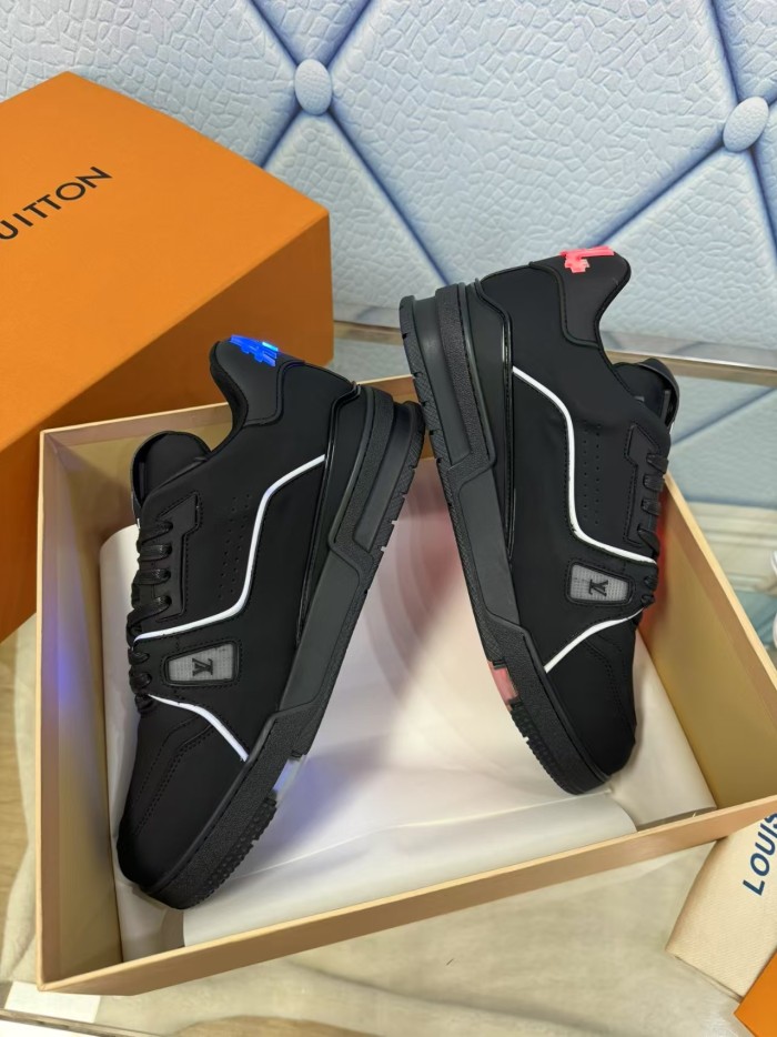 Men Women  L*ouis V*uitton Top Sneakers