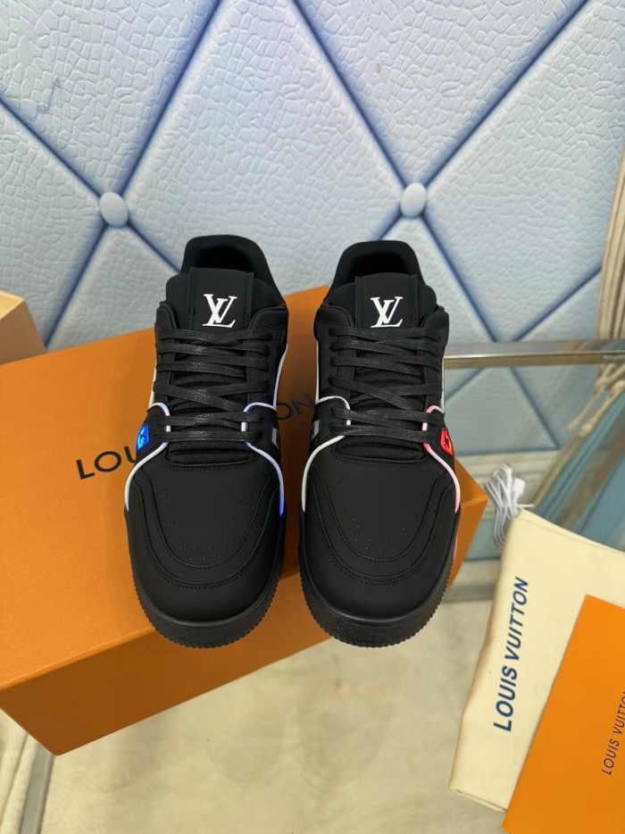 Men Women  L*ouis V*uitton Top Sneakers