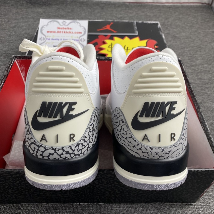 Air Jordan 3 White Cement Reimagined Shoes 2023 DN3707-100