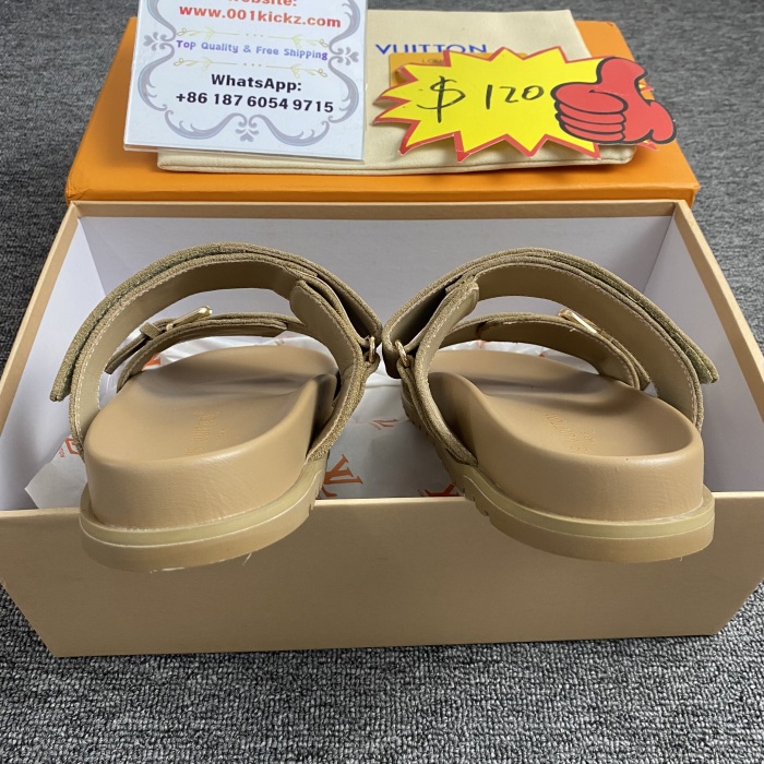 Men Women L*ouis V*uitton Top Quality Sandals