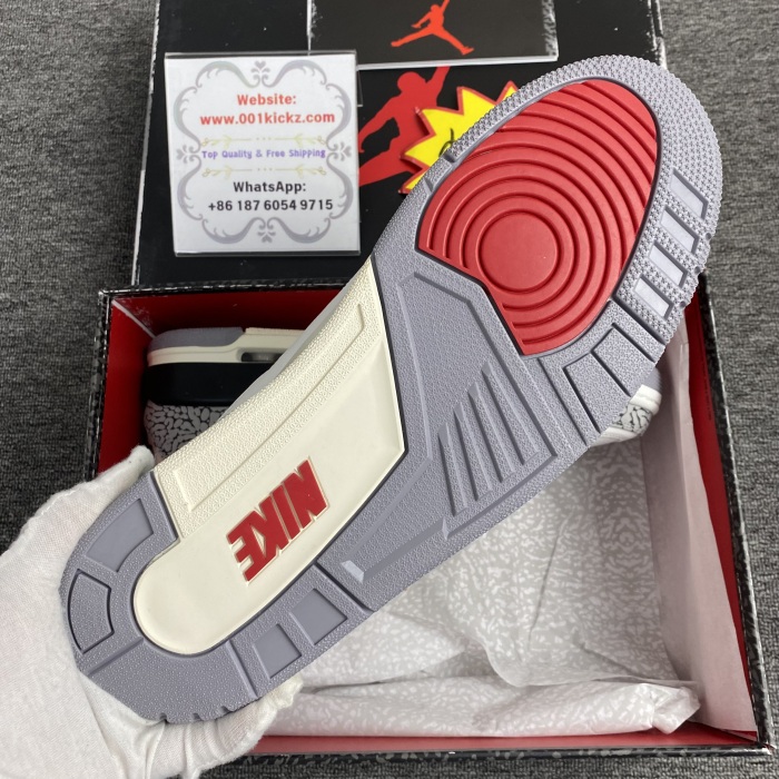 Air Jordan 3 White Cement Reimagined Shoes 2023 DN3707-100