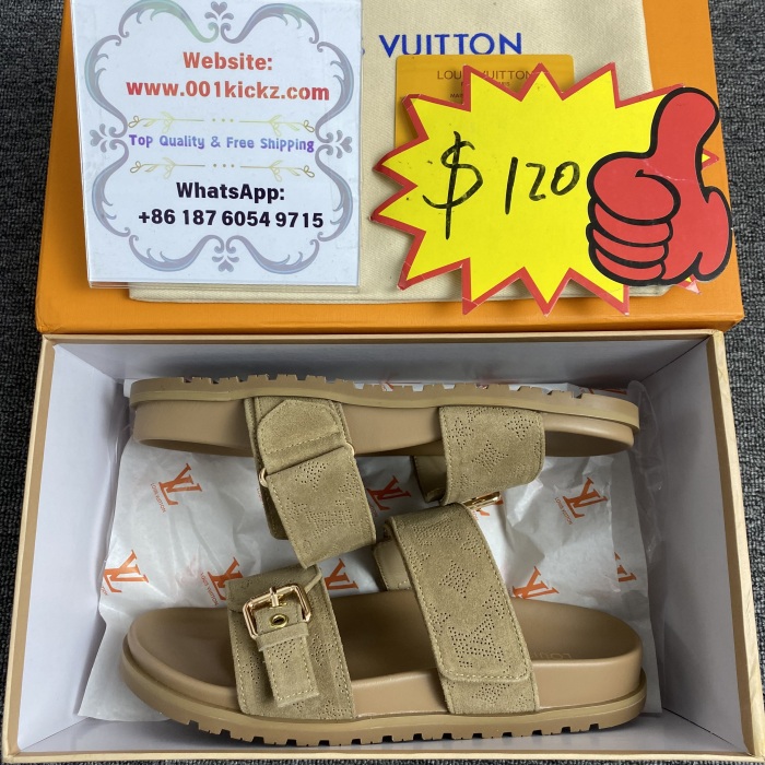 Men Women L*ouis V*uitton Top Quality Sandals