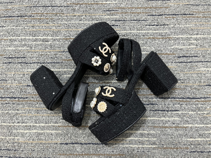 Women C*hanel Top Sandals