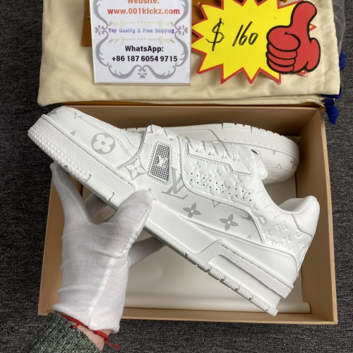 Men Women  L*ouis V*uitton Top Sneakers