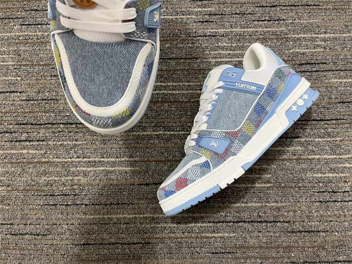 Men  L*ouis V*uitton Top Sneakers