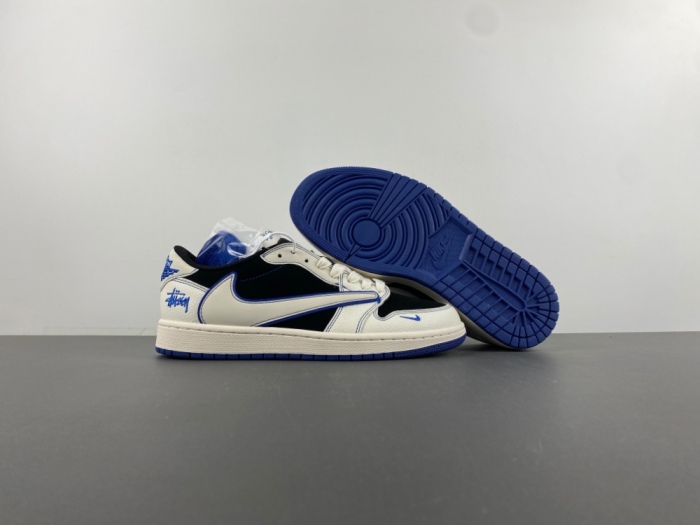 F*ragment x T*ravis S*cott x S*upreme x  A*ir Jo*rdan 1 Low SJ2068-127