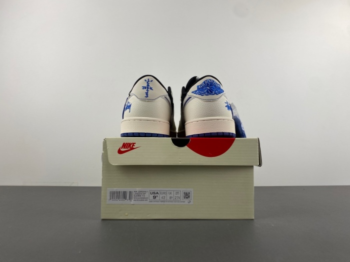 F*ragment x T*ravis S*cott x S*upreme x  A*ir Jo*rdan 1 Low SJ2068-127