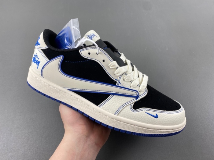 F*ragment x T*ravis S*cott x S*upreme x  A*ir Jo*rdan 1 Low SJ2068-127