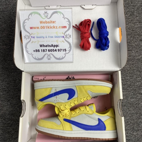 Kids T*ravis S*cott x Air Jordan 1 OG Low PS DO5442-162
