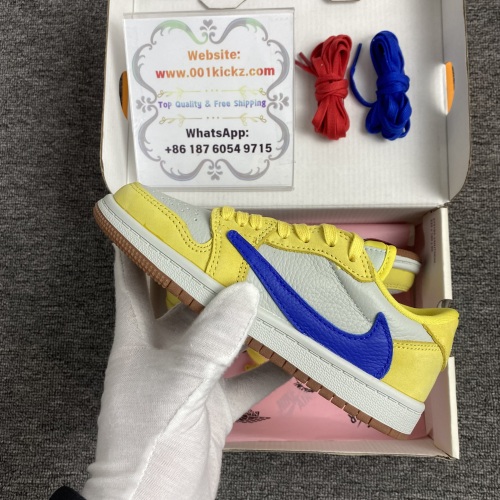 Kids T*ravis S*cott x Air Jordan 1 OG Low PS DO5442-162