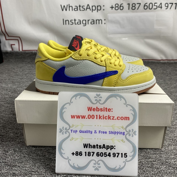 Kids T*ravis S*cott x Air Jordan 1 OG Low PS DO5442-162