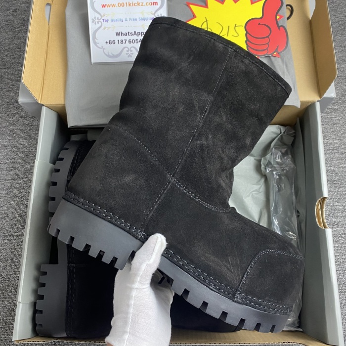 Men Women B*alenciaga Top Boots
