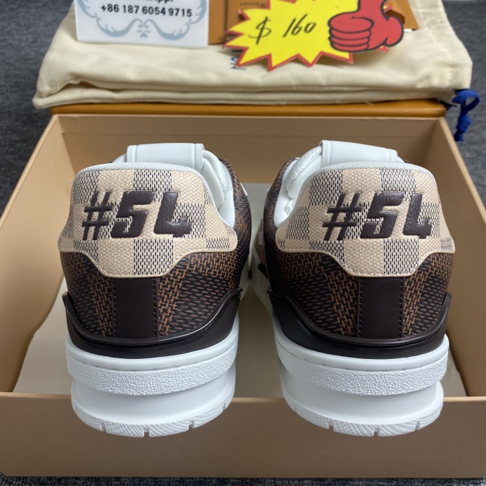 Men L*ouis V*uitton Top Sneakers