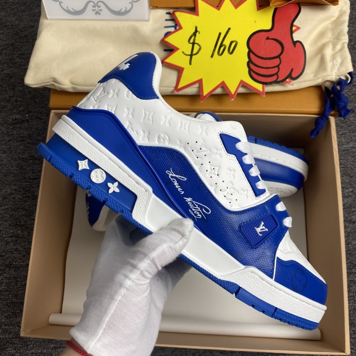 Men  L*ouis V*uitton Top Sneakers