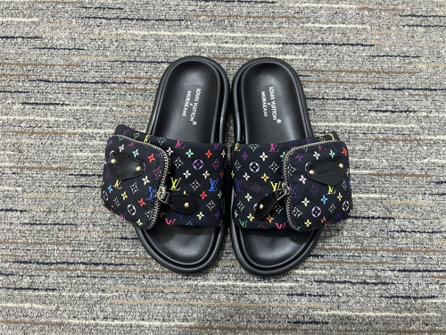 Men L*ouis V*uitton Top Quality Sandals