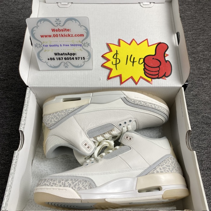 A*ir J*ordan 3 Craft “Ivory” FJ9479-100