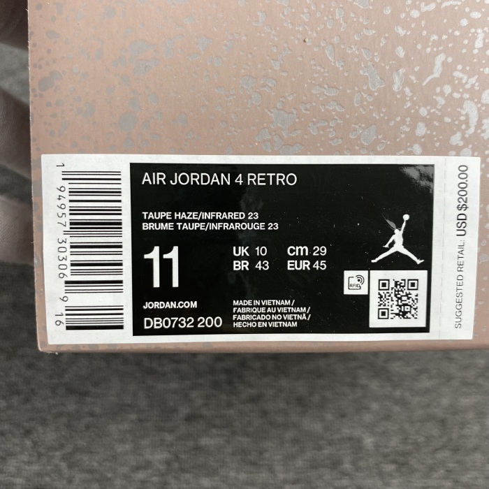Air Jordan 4 Retro Taupe Haze DB0732 200