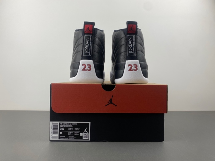 Air Jordan 12 Playoffs 2022 Release Date CT8013-006
