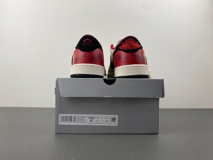 T*ravis S*cott x F*ragment D*esign x A*ir J*ordan 1 Low OG SP  DM7866-077