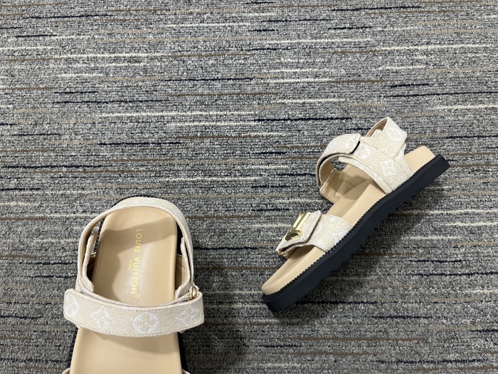 Women L*ouis V*uitton Top Sandals