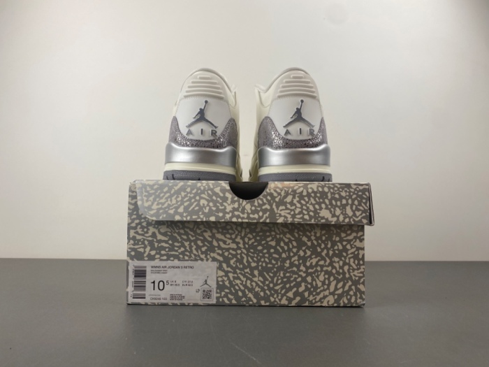 A*ir Jor*dan 3 “Sail/Metallic Silver” CK9246-100