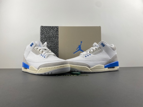 Air Jordan 3 “Lucky Shorts” UNC CT8532-101