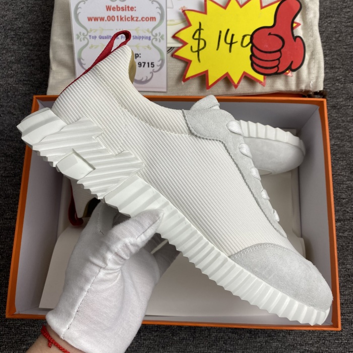 Men  H*ermes Top Sneaker