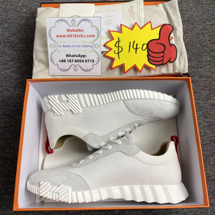 Men  H*ermes Top Sneaker