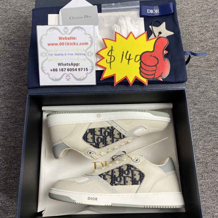 Men  D*ior B27 Top Quality Sneakers