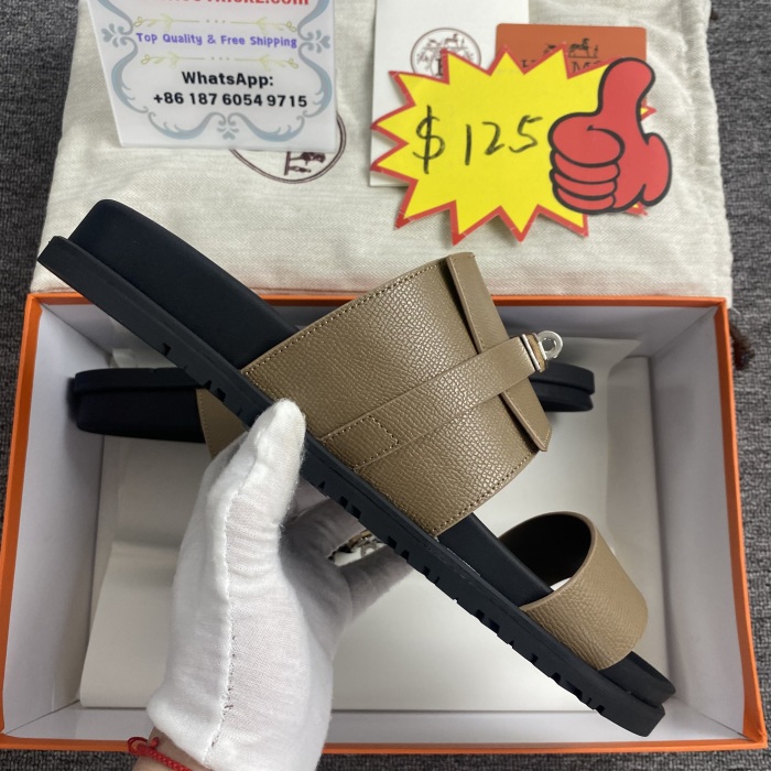 Men H*ermes Top Sandals