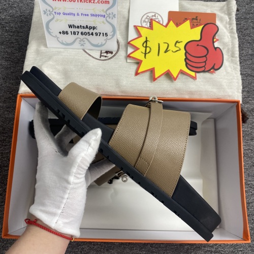 Men H*ermes Top Sandals