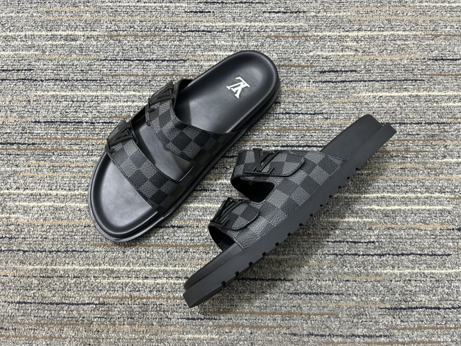 Men L*ouis V*uitton Top Quality Sandals