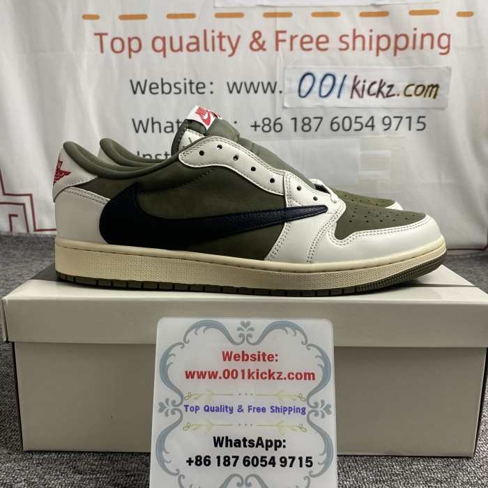 T*ravis S*cott x Air Jordan 1 Low  DM7866-200