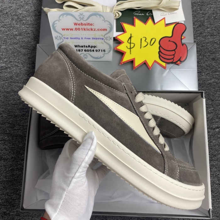 Men Women R*ick O*wens Top Sneaker