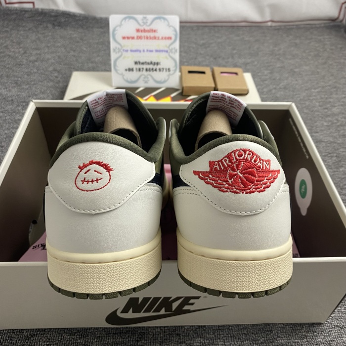 T*ravis S*cott x Air Jordan 1 Low  DM7866-200