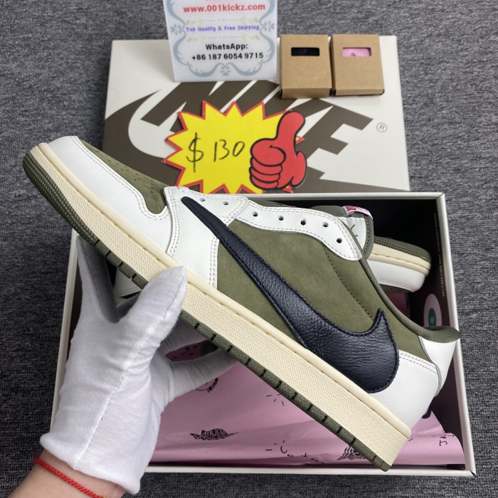 T*ravis S*cott x Air Jordan 1 Low  DM7866-200