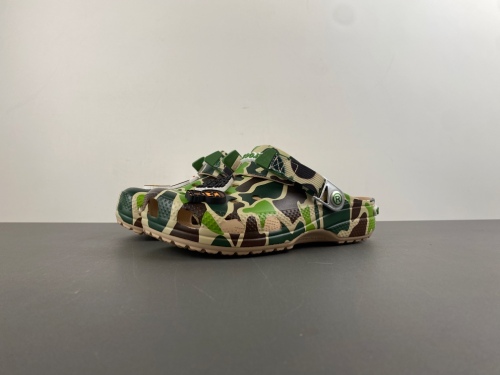 Men Women B*ape x Crocs Classic Clog