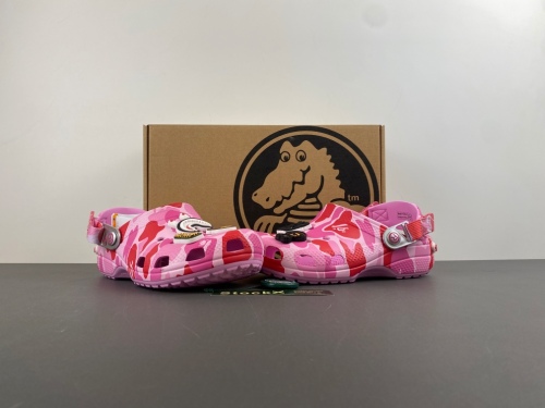 Men Women B*ape x Crocs Classic Clog
