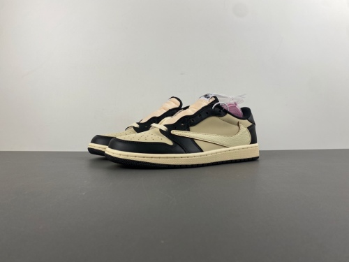 T*ravis S*cott x A*ir J*ordan 1 Retro Low OG SP 'Pale Vanilla、  DM7866-201