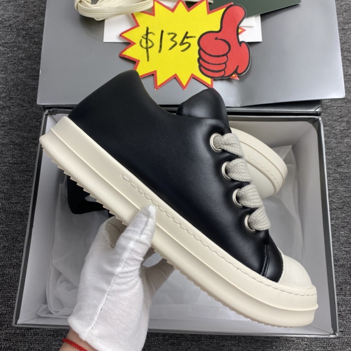 Men Women R*ick O*wens Top Sneaker