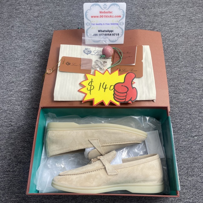 Men Women L*oro P*iana Top Loafer